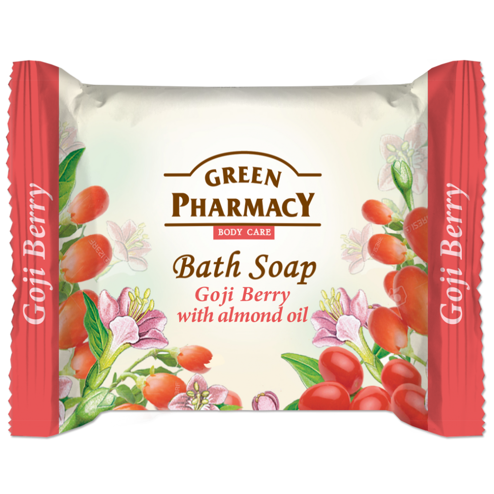 BATH SOAP GOJI BERRY & ALMOND OIL 100GR