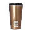 ECOLIFE COFFEE THERMOS BRONZE 370ML