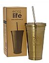 ECOLIFE COFFEE THERMOS CUP BRONZE 480ML