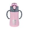 ECOLIFE KIDS THERMOS PINK MATTE WITH HANDLES 300ML