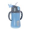 ECOLIFE KIDS THERMOS BLUE MATTE WITH HANDLES 300ML