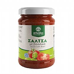 ΣΑΛΤΣΑ ΤΟΜΑΤΑΣ ΜΕ ΒΑΣΙΛΙΚΟ 330gr