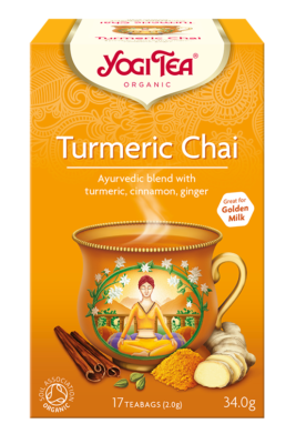 TURMERIC CHAI (BOTANA ΜΕ ΚΟΥΡΚΟΥΜΑ) 17 ΦΑΚΕΛΑΚΙΑ 34gr