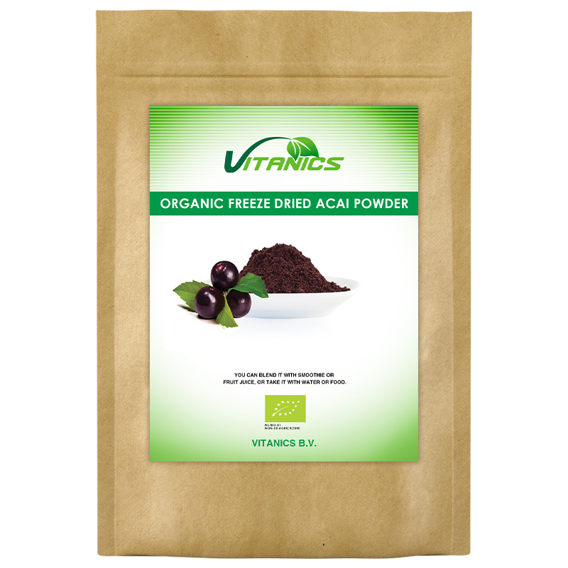 ORGANIC FREEZE DRIED ACAI POWDER 60 GR (Οργανικά μούρα acai σε σκόνη)