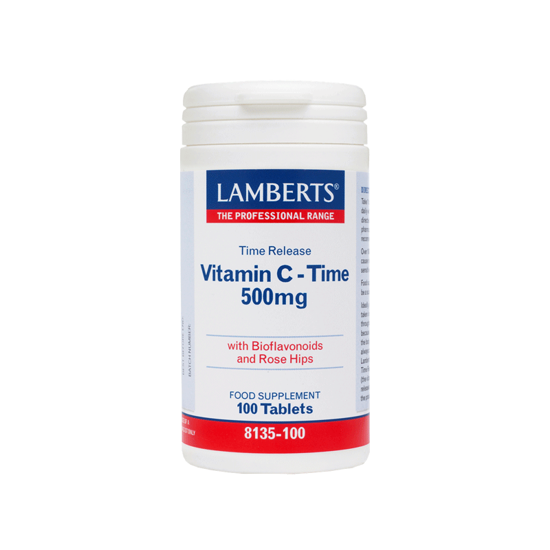 VITAMIN C TIME 500MG 100TABS