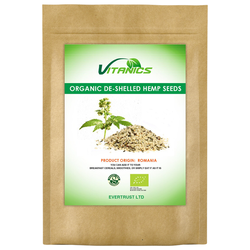 WHOLE HEMP SEEDS 250G