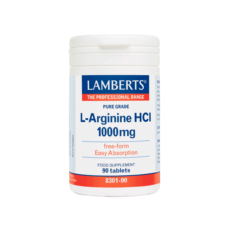 L-ARGININE HCI 1000MG 90TABS