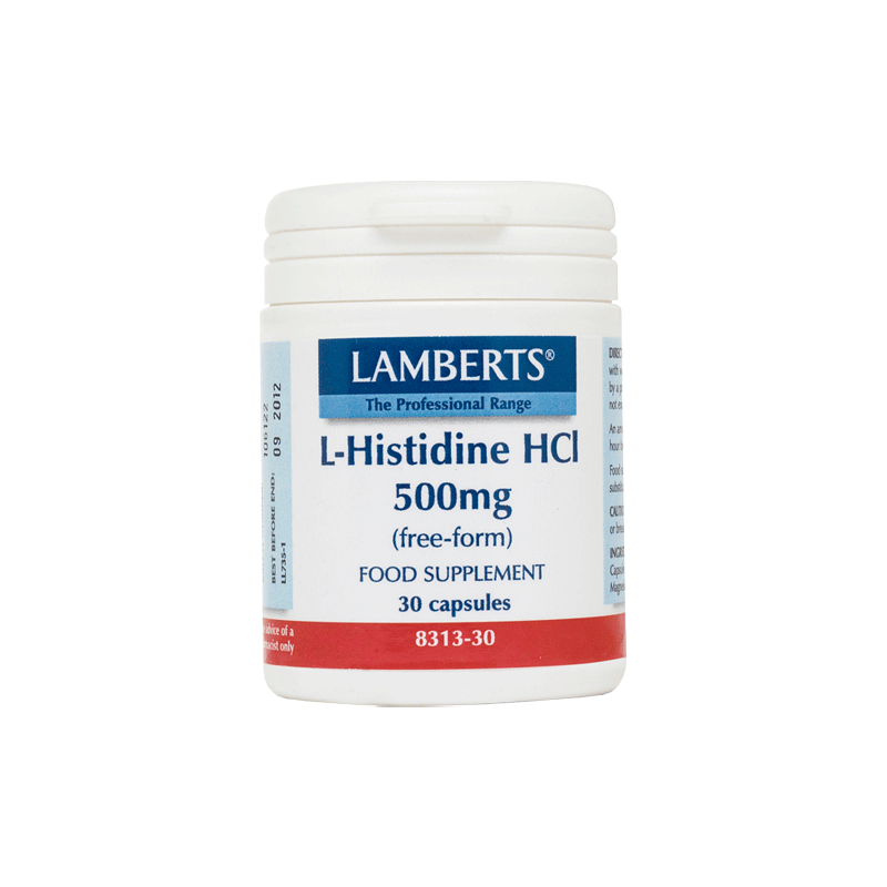 L-HISTIDINE HCL 500MG 30CAPS