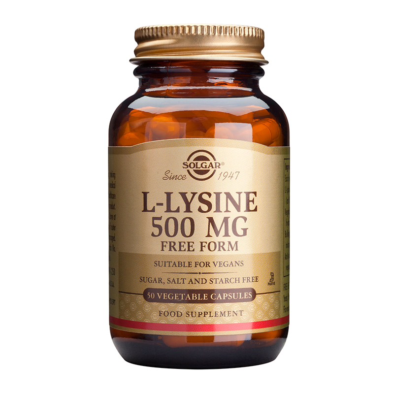 L-LYSINE 500MG 50VEG.CAPS