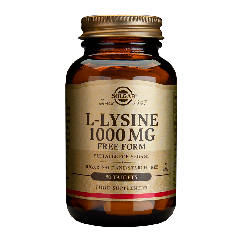 L-LYSINE 1000MG 50TABS