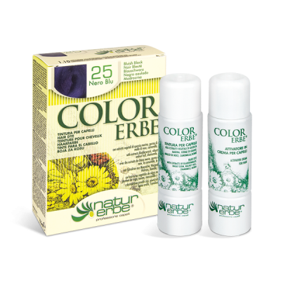 COLOR ERBE 25 ΜΑΥΡΟ-ΜΠΛΕ 135ML