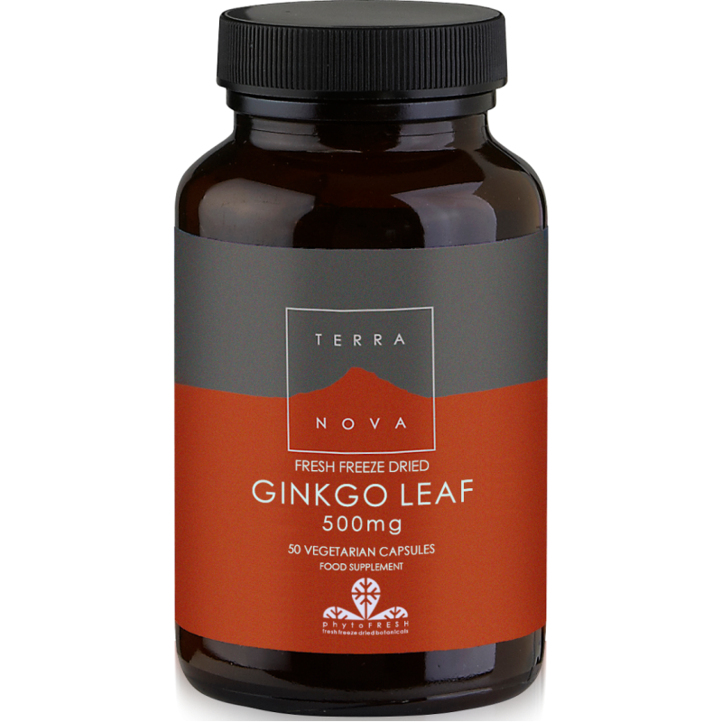 GINKGO LEAF 500MG (FRESH FREEZE DRIED